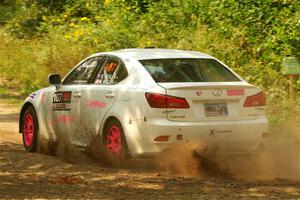 Richo Healey / Michelle Miller Lexus IS250 on SS2, Thorpe Tower I.