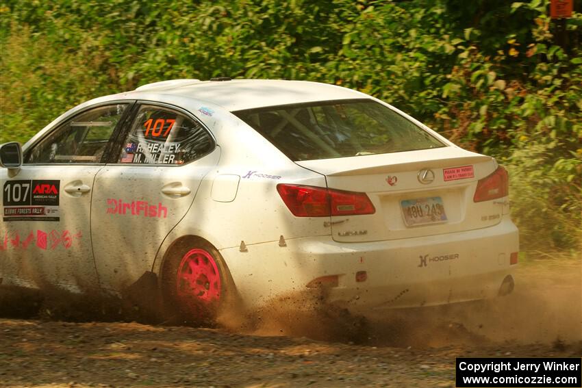 Richo Healey / Michelle Miller Lexus IS250 on SS2, Thorpe Tower I.