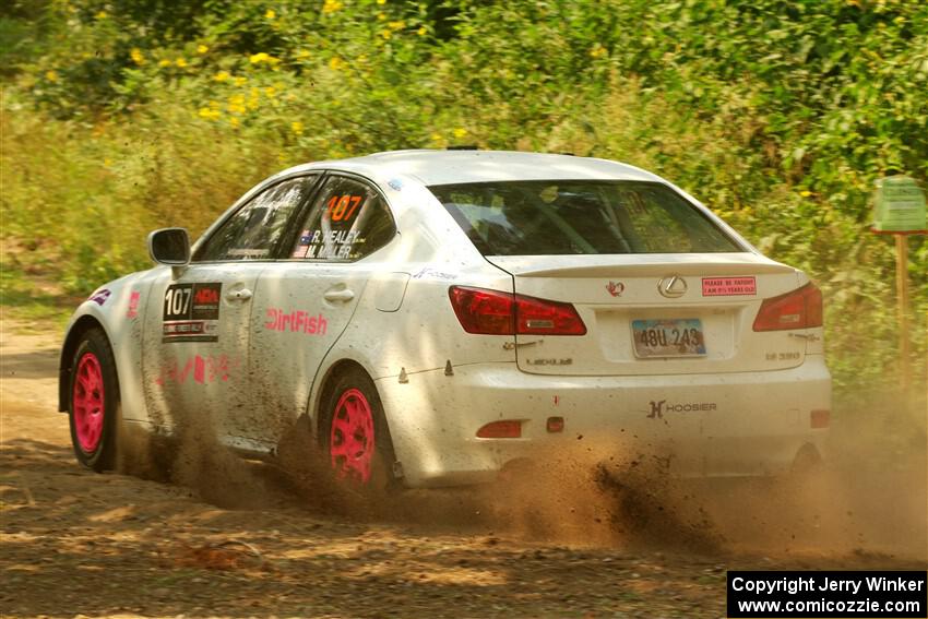 Richo Healey / Michelle Miller Lexus IS250 on SS2, Thorpe Tower I.