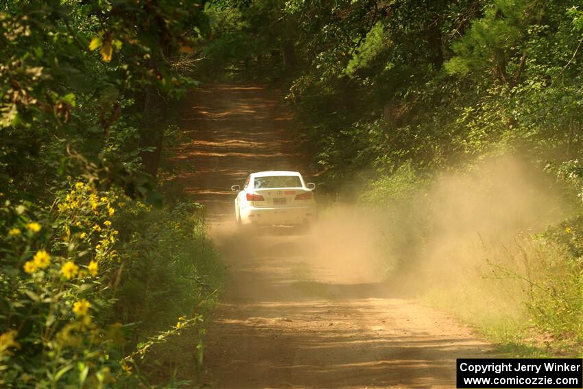 Richo Healey / Michelle Miller Lexus IS250 on SS2, Thorpe Tower I.