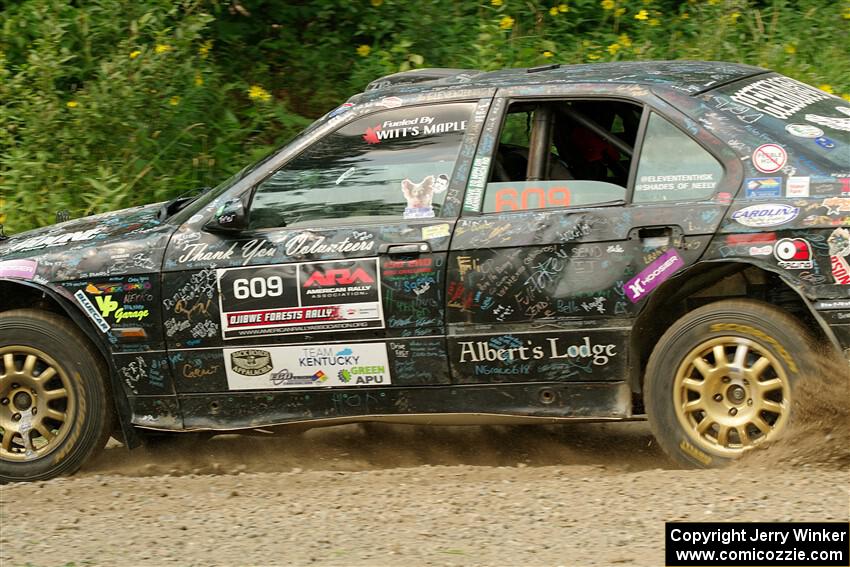 Keenan Phillips / Salina Melotti BMW 328i on SS2, Thorpe Tower I.