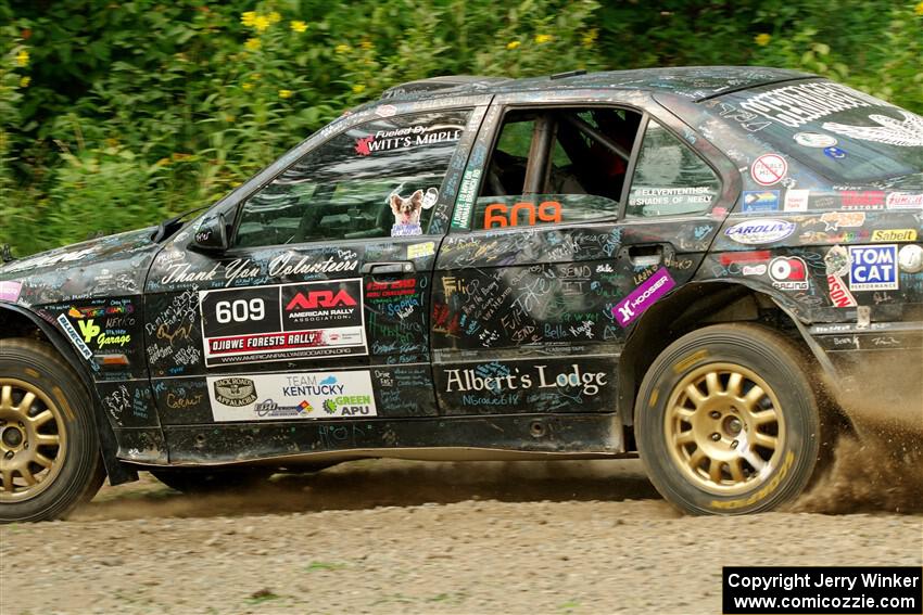 Keenan Phillips / Salina Melotti BMW 328i on SS2, Thorpe Tower I.