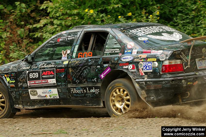 Keenan Phillips / Salina Melotti BMW 328i on SS2, Thorpe Tower I.