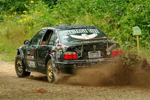 Keenan Phillips / Salina Melotti BMW 328i on SS2, Thorpe Tower I.