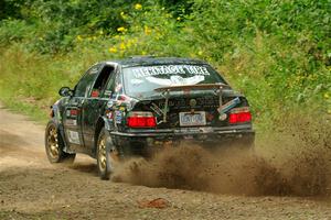 Keenan Phillips / Salina Melotti BMW 328i on SS2, Thorpe Tower I.