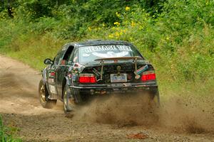 Keenan Phillips / Salina Melotti BMW 328i on SS2, Thorpe Tower I.