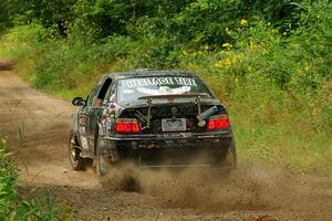 Keenan Phillips / Salina Melotti BMW 328i on SS2, Thorpe Tower I.