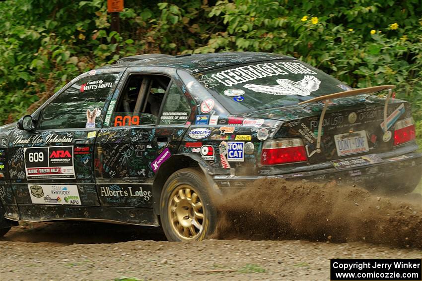 Keenan Phillips / Salina Melotti BMW 328i on SS2, Thorpe Tower I.