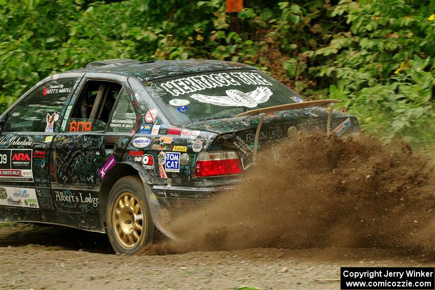 Keenan Phillips / Salina Melotti BMW 328i on SS2, Thorpe Tower I.