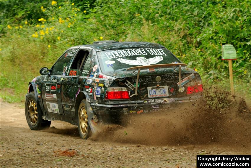 Keenan Phillips / Salina Melotti BMW 328i on SS2, Thorpe Tower I.