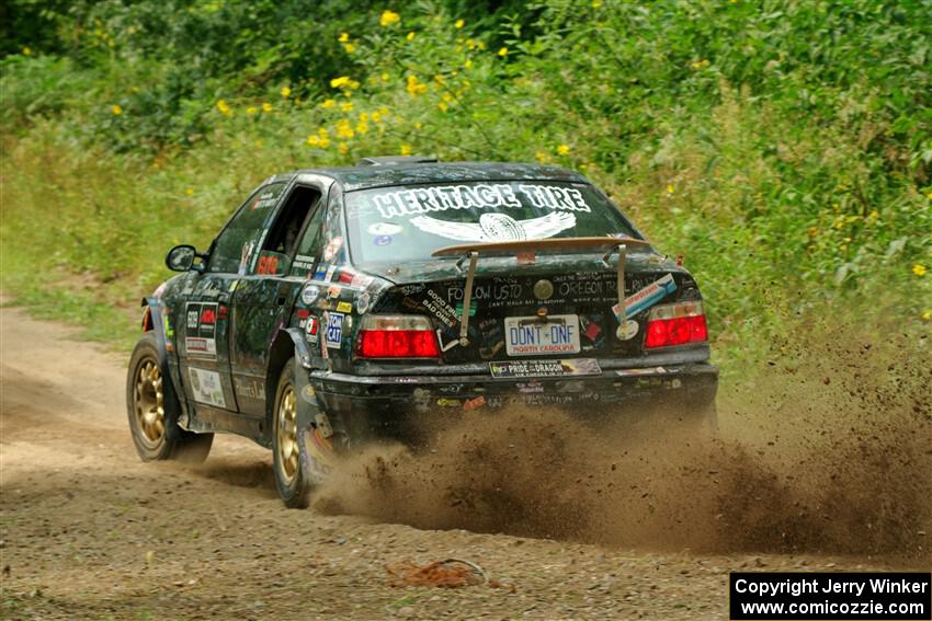 Keenan Phillips / Salina Melotti BMW 328i on SS2, Thorpe Tower I.