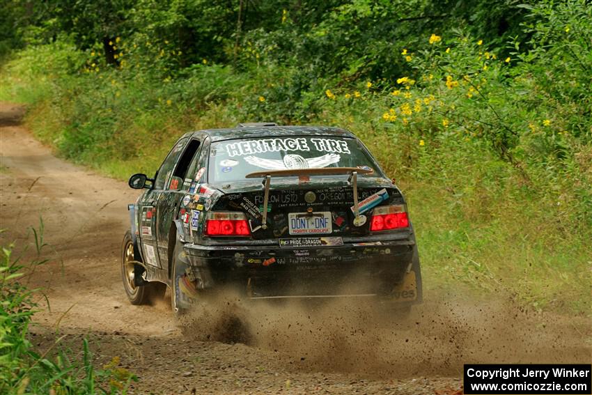 Keenan Phillips / Salina Melotti BMW 328i on SS2, Thorpe Tower I.