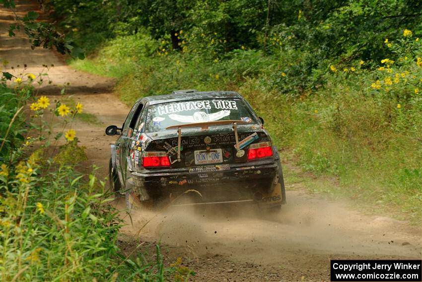 Keenan Phillips / Salina Melotti BMW 328i on SS2, Thorpe Tower I.