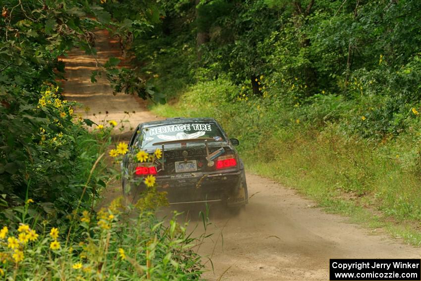 Keenan Phillips / Salina Melotti BMW 328i on SS2, Thorpe Tower I.