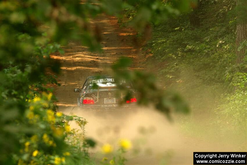 Keenan Phillips / Salina Melotti BMW 328i on SS2, Thorpe Tower I.