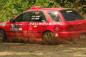 Krishna Gandhi / Jake Baxter Subaru Impreza Wagon on SS2, Thorpe Tower I.