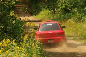 Krishna Gandhi / Jake Baxter Subaru Impreza Wagon on SS2, Thorpe Tower I.