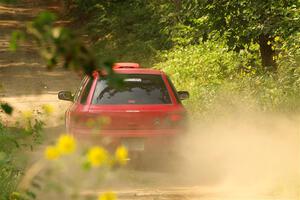 Krishna Gandhi / Jake Baxter Subaru Impreza Wagon on SS2, Thorpe Tower I.