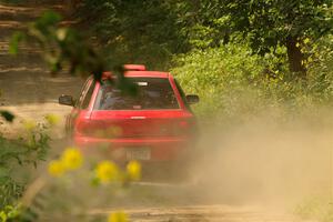 Krishna Gandhi / Jake Baxter Subaru Impreza Wagon on SS2, Thorpe Tower I.