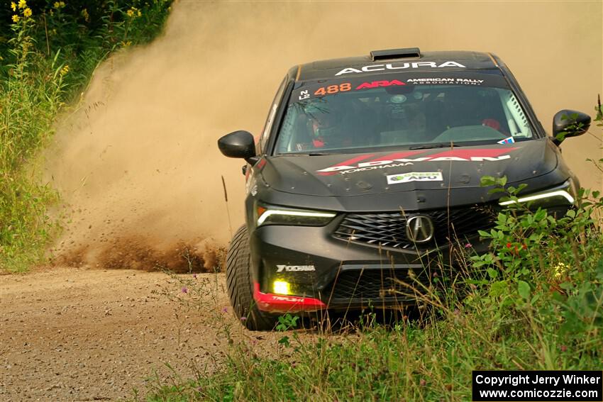 John Sharps / Oliver Kokenge Acura Integra on SS2, Thorpe Tower I.