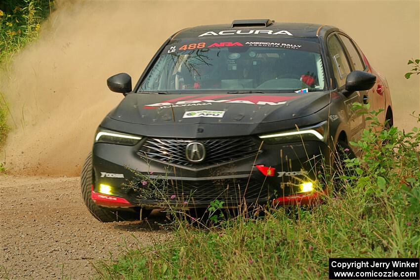 John Sharps / Oliver Kokenge Acura Integra on SS2, Thorpe Tower I.