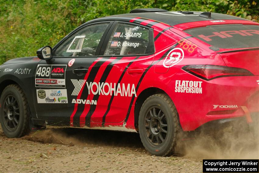 John Sharps / Oliver Kokenge Acura Integra on SS2, Thorpe Tower I.