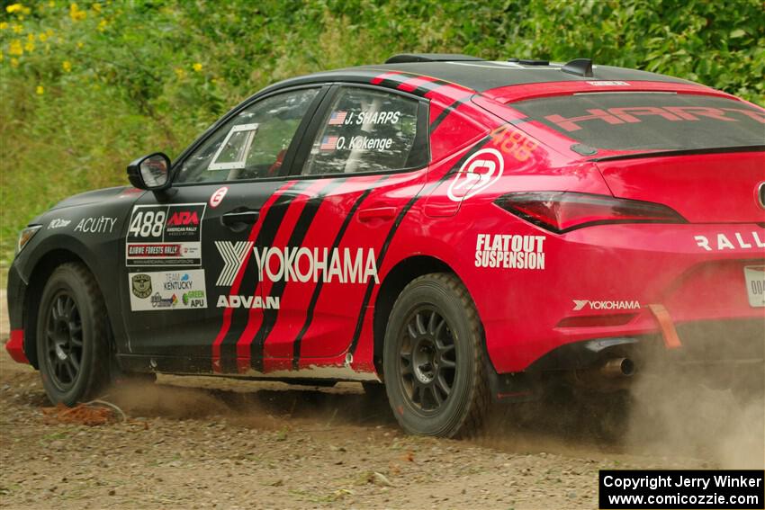 John Sharps / Oliver Kokenge Acura Integra on SS2, Thorpe Tower I.