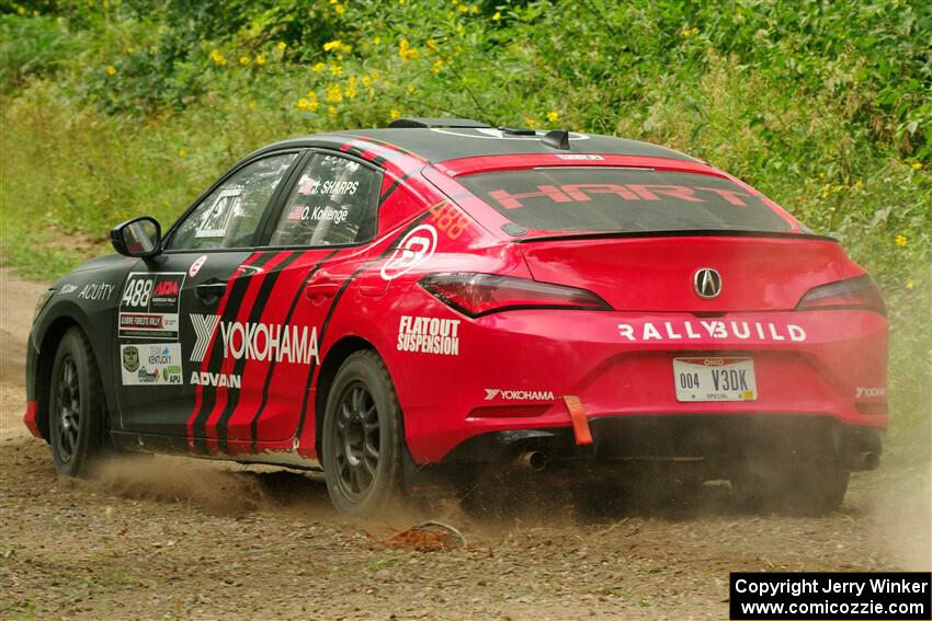 John Sharps / Oliver Kokenge Acura Integra on SS2, Thorpe Tower I.