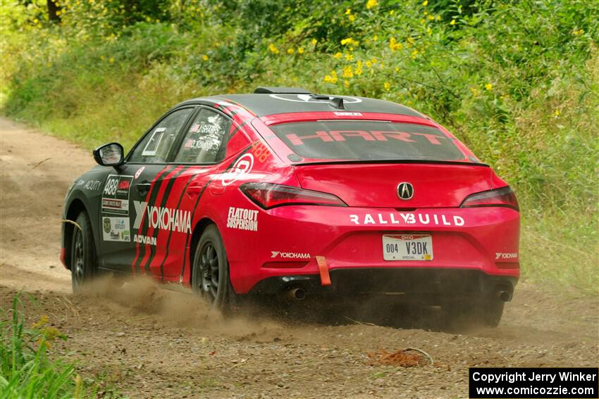 John Sharps / Oliver Kokenge Acura Integra on SS2, Thorpe Tower I.