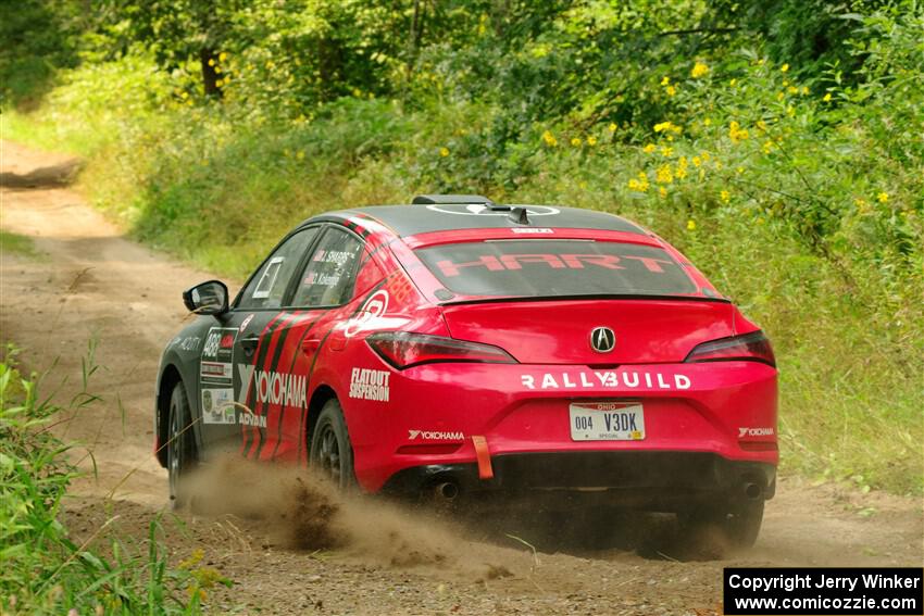 John Sharps / Oliver Kokenge Acura Integra on SS2, Thorpe Tower I.