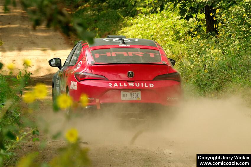 John Sharps / Oliver Kokenge Acura Integra on SS2, Thorpe Tower I.