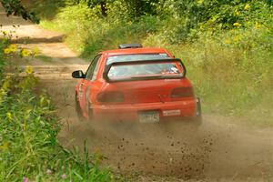 Travis Mattonen / Anikka Nykanen Subaru Impreza on SS2, Thorpe Tower I.