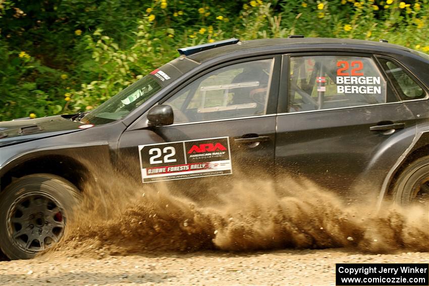 Calvin Bergen / Daryl Bergen Subaru WRX STi on SS2, Thorpe Tower I.