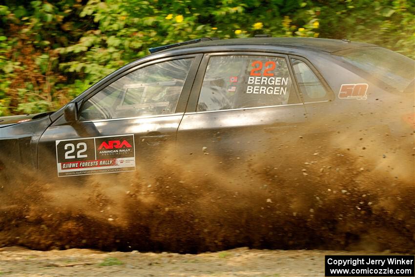 Calvin Bergen / Daryl Bergen Subaru WRX STi on SS2, Thorpe Tower I.