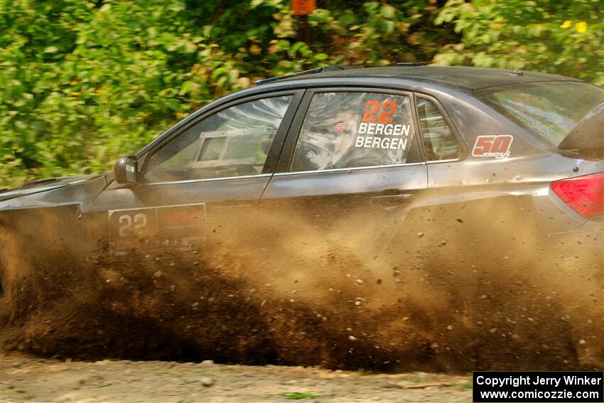 Calvin Bergen / Daryl Bergen Subaru WRX STi on SS2, Thorpe Tower I.