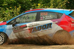 Mark Tabor / Kathryn Hansen Ford Fiesta ST on SS2, Thorpe Tower I.