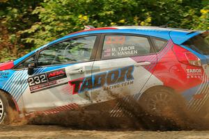 Mark Tabor / Kathryn Hansen Ford Fiesta ST on SS2, Thorpe Tower I.