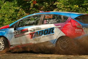 Mark Tabor / Kathryn Hansen Ford Fiesta ST on SS2, Thorpe Tower I.