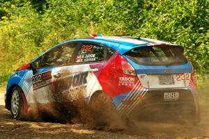 Mark Tabor / Kathryn Hansen Ford Fiesta ST on SS2, Thorpe Tower I.