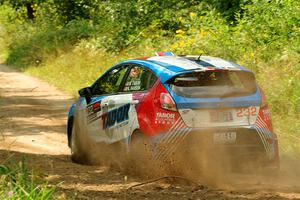 Mark Tabor / Kathryn Hansen Ford Fiesta ST on SS2, Thorpe Tower I.