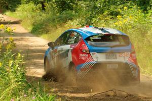 Mark Tabor / Kathryn Hansen Ford Fiesta ST on SS2, Thorpe Tower I.