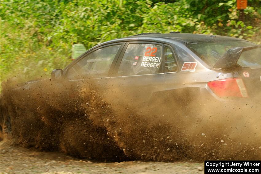 Calvin Bergen / Daryl Bergen Subaru WRX STi on SS2, Thorpe Tower I.