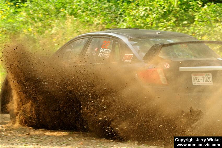 Calvin Bergen / Daryl Bergen Subaru WRX STi on SS2, Thorpe Tower I.