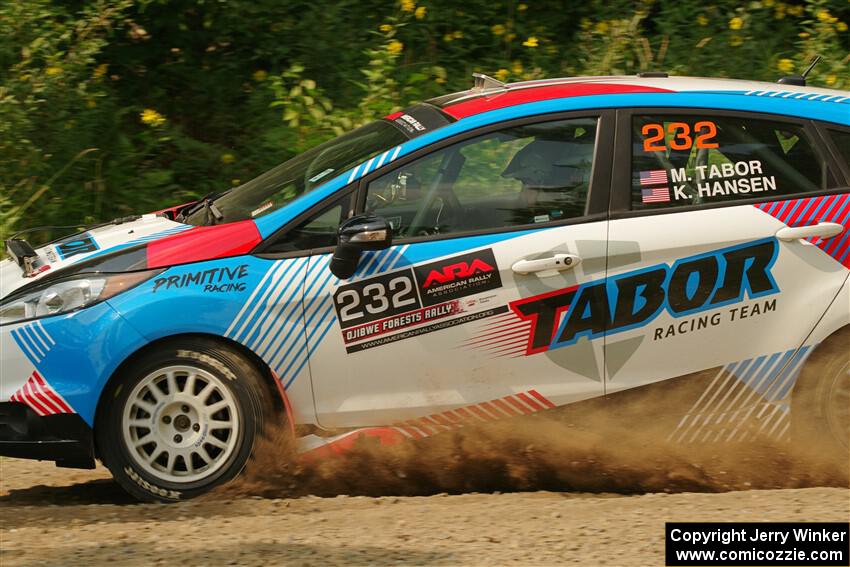 Mark Tabor / Kathryn Hansen Ford Fiesta ST on SS2, Thorpe Tower I.