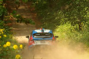 Mark Tabor / Kathryn Hansen Ford Fiesta ST on SS2, Thorpe Tower I.