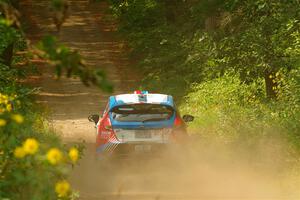 Mark Tabor / Kathryn Hansen Ford Fiesta ST on SS2, Thorpe Tower I.