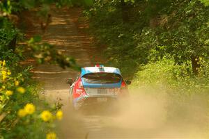 Mark Tabor / Kathryn Hansen Ford Fiesta ST on SS2, Thorpe Tower I.