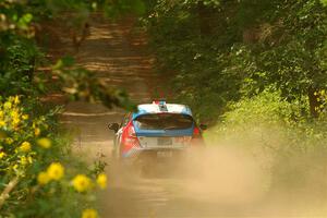 Mark Tabor / Kathryn Hansen Ford Fiesta ST on SS2, Thorpe Tower I.