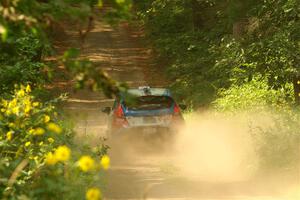 Mark Tabor / Kathryn Hansen Ford Fiesta ST on SS2, Thorpe Tower I.