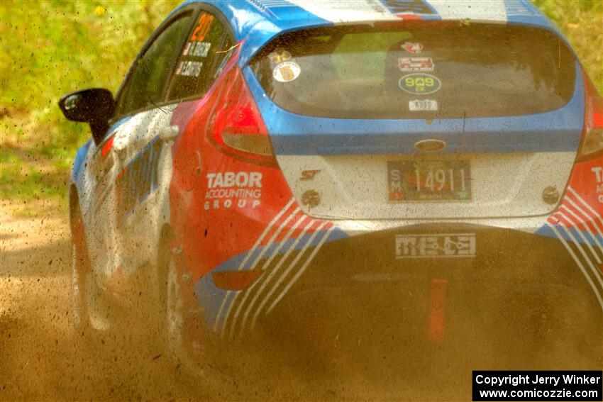 Henry Tabor / Ethan Curtis Ford Fiesta ST on SS2, Thorpe Tower I.